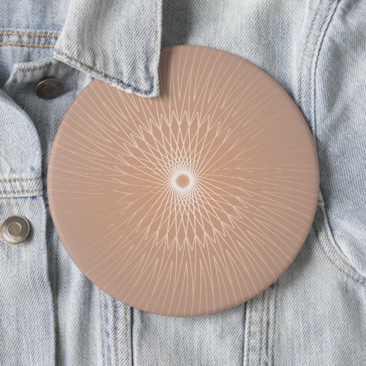 Mandala, Fietsdraden 5 Ronde Button 6,0 Cm (In situ)