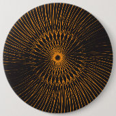 Mandala, fietsdraden 6 ronde button 6,0 cm (Voorkant)