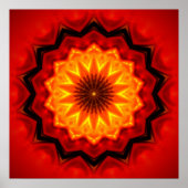 Mandala Fire Poster (Voorkant)