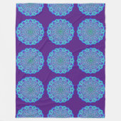 mandala fleece deken (Voorkant)