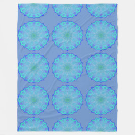 mandala fleece deken