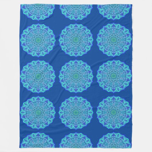 mandala fleece deken (Voorkant)