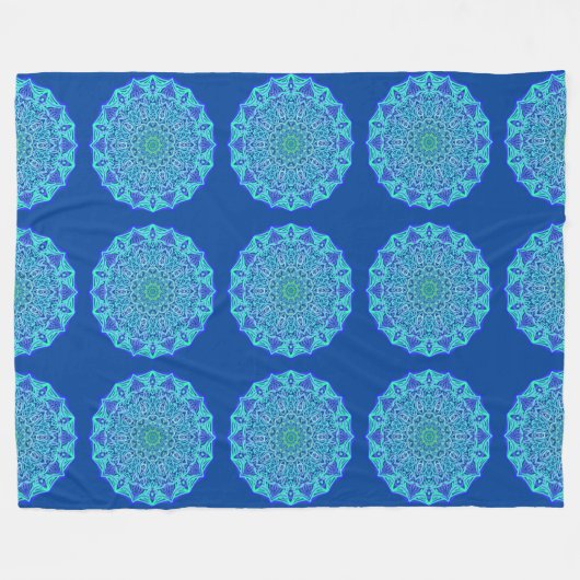 mandala fleece deken (Voorkant (Horizontaal))