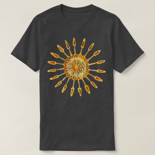 Mandala flower 2 t-shirt (Design voorkant)