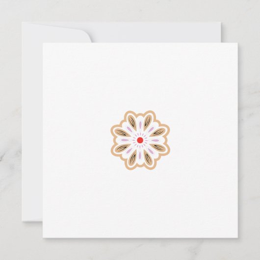 Mandala Flower Art Print | Boho Decor Aankondiging (Voorkant)