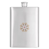 Mandala Flower Art Print | Boho Decor Flacon (Voorkant)