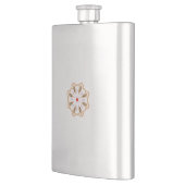 Mandala Flower Art Print | Boho Decor Flacon (Links)