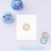 Mandala Flower Art Print | Boho Decor Flyer (Enkel)
