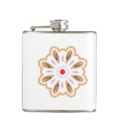 Mandala Flower Art Print | Boho Decor Heupfles (Voorkant)