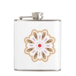 Mandala Flower Art Print | Boho Decor Heupfles