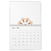 Mandala Flower Art Print | Boho Decor Kalender (Mar 2027)