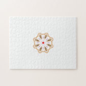 Mandala Flower Art Print | Boho Decor Legpuzzel (Horizontaal)