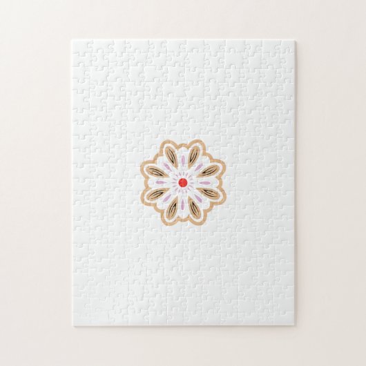 Mandala Flower Art Print | Boho Decor Legpuzzel (Verticaal)