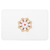 Mandala Flower Art Print | Boho Decor Magneet (Horizontaal)