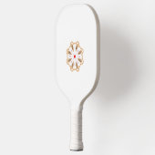 Mandala Flower Art Print | Boho Decor Pickleball Paddle (Links)