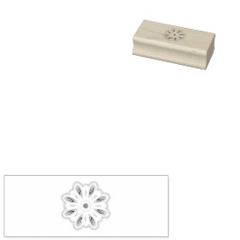 Mandala Flower Art Print | Boho Decor Rubberstempel