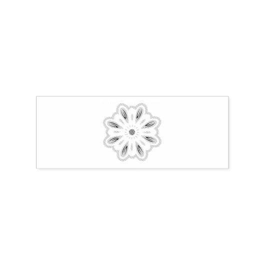 Mandala Flower Art Print | Boho Decor Rubberstempel (Afrduk)