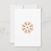 Mandala Flower Art Print | Boho Decor Save The Date (Voorkant)