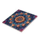Mandala Flower Digital Art Style-23907. Tegeltje (Zijkant)