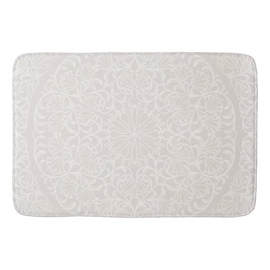 Mandala Flower Geometric Design Art Badmat (Voorkant)