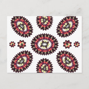 Mandala Flower Pattern Briefkaart