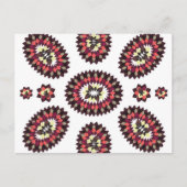 Mandala Flower Pattern Briefkaart (Voorkant)