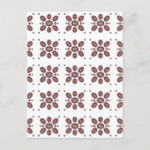 Mandala Flower Pattern Briefkaart (Voorkant)