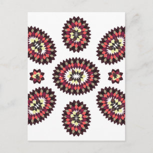 Mandala Flower Pattern Briefkaart