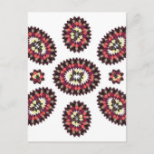 Mandala Flower Pattern Briefkaart (Voorkant)