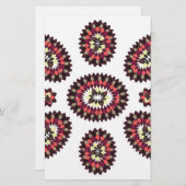 Mandala Flower Pattern Briefpapier (Voorkant / Achterkant)