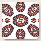Mandala Flower Pattern Drankjes Onderzetter (Voorkant)