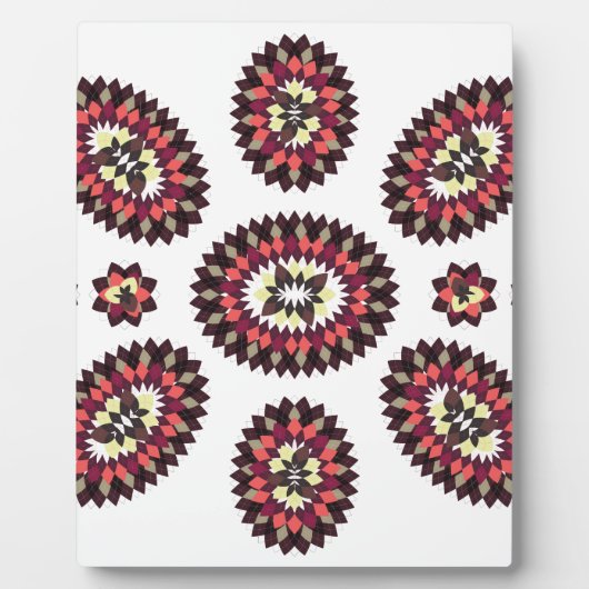 Mandala Flower Pattern Fotoplaat (Voorkant)