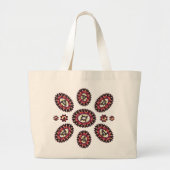 Mandala Flower Pattern Grote Tote Bag (Voorkant)