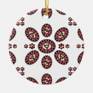Mandala Flower Pattern Keramisch Ornament