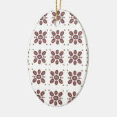 Mandala Flower Pattern Keramisch Ornament (Links)
