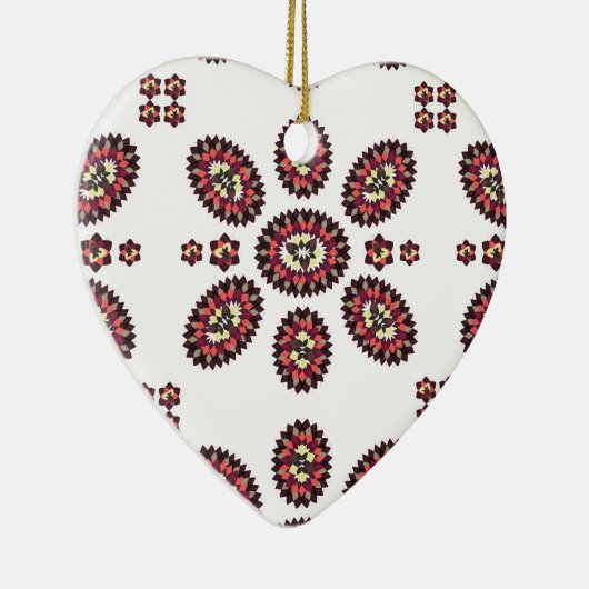 Mandala Flower Pattern Keramisch Ornament (Rechts)