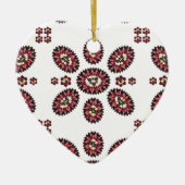Mandala Flower Pattern Keramisch Ornament (Voorkant)