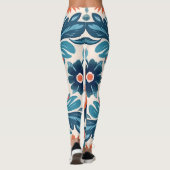Mandala Flower Pattern Leggings (Achterkant)