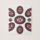 Mandala Flower Pattern Legpuzzel (Verticaal)