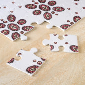 Mandala Flower Pattern Legpuzzel (Zijkant)