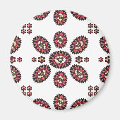 Mandala Flower Pattern Magneet (Voorkant)