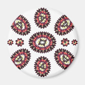Mandala Flower Pattern Magneet (Voorkant)