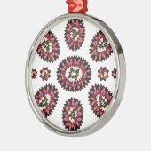Mandala Flower Pattern Metalen Ornament (Links)