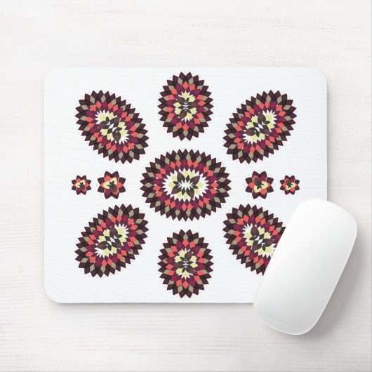 Mandala Flower Pattern Muismat (Met muis)