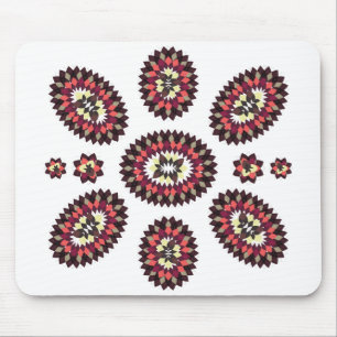 Mandala Flower Pattern Muismat