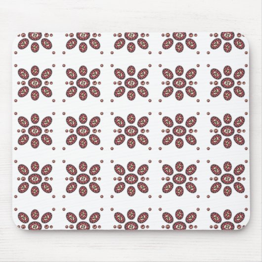 Mandala Flower Pattern Muismat (Voorkant)