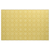 Mandala Flower Pattern - Mustard Gold en Yellow Stof (Yard (91,4 cm))