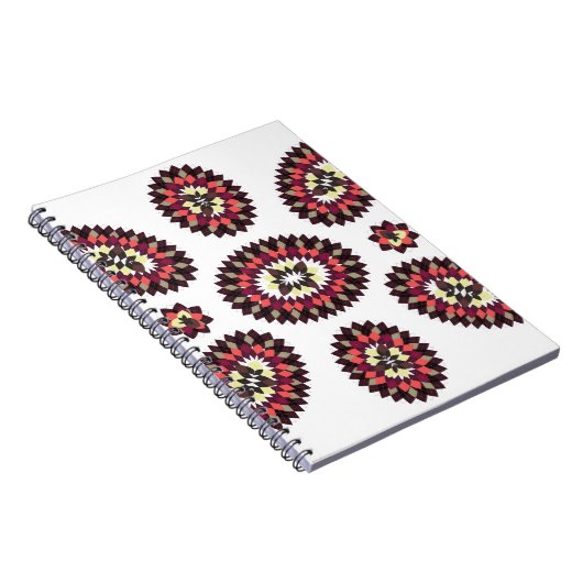 Mandala Flower Pattern Notitieboek (Rechterzijde)