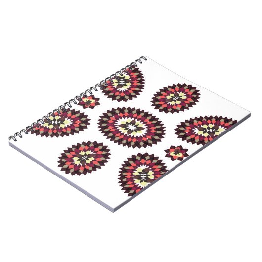 Mandala Flower Pattern Notitieboek (Linkerzijde)