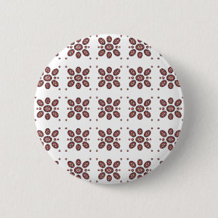 Mandala Flower Pattern Ronde Button 5,7 Cm